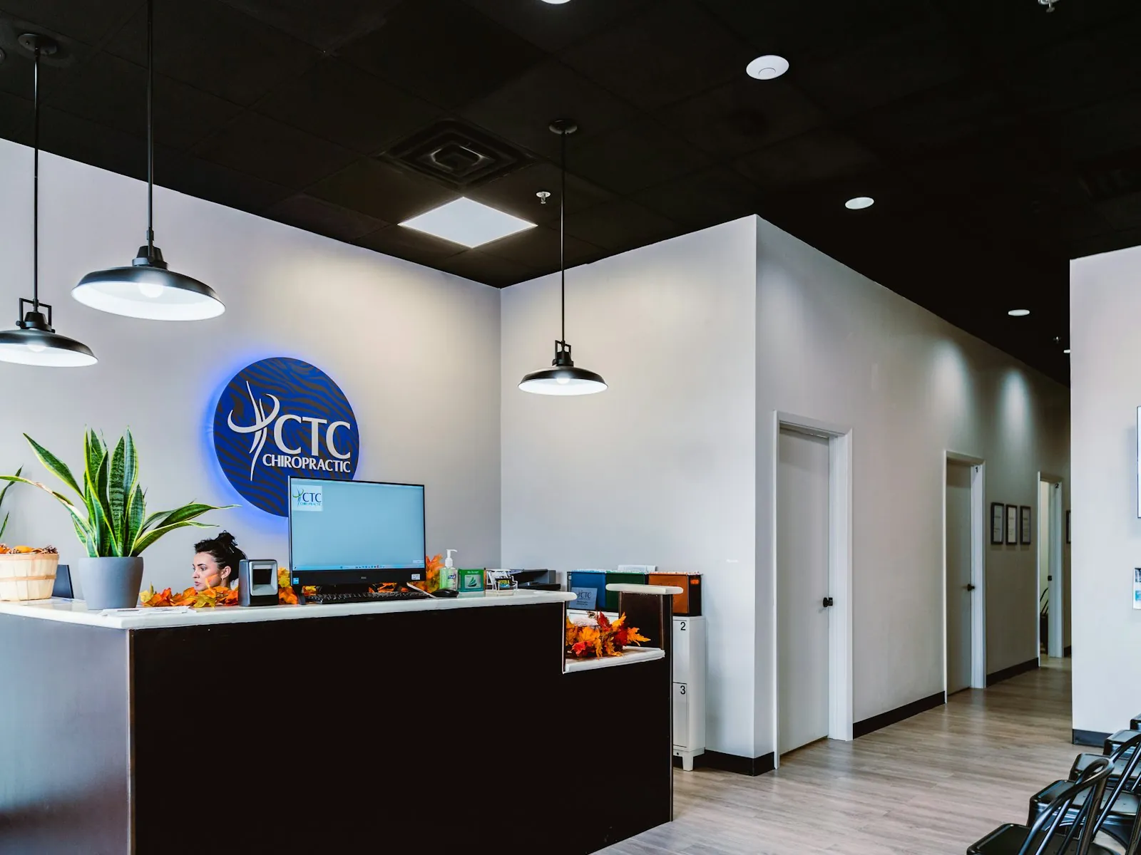 Inside the CTC Chiropractic Frisco office